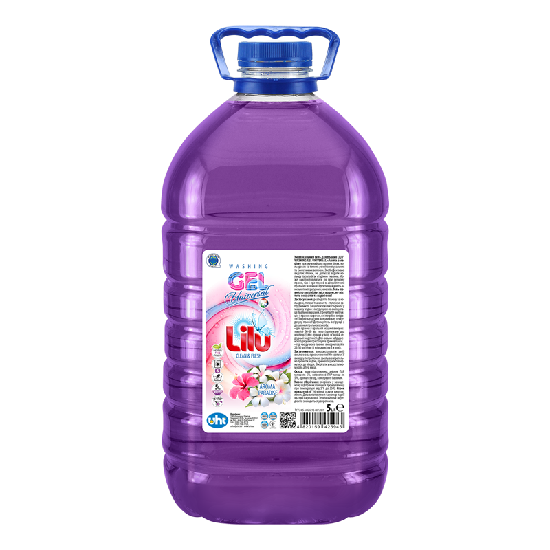 Універсальний гель для прання LILU® WASHING GEL UNIVERSAL «Aroma paradise»